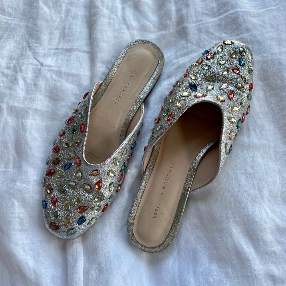 Loeffler Randall Embellished Slides